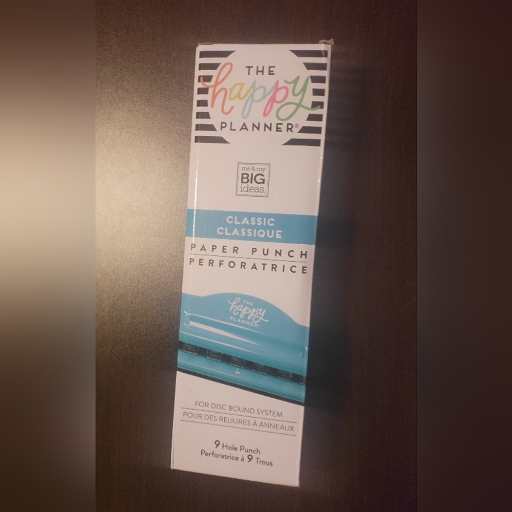 Happy Planner Classic 9 hole punch for mini and classic